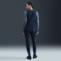 Nike Paris Saint-Germain Strike Crew Sweater 2025-2026 Dames Donkerblauw Blauw Wit