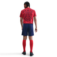 Nike Paris Saint-Germain Pre-Match Trainingsshirt 2025-2026 Rood Zwart Wit