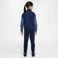 Nike Paris Saint-Germain Strike Trainingspak Full-Zip 2025-2026 Kids Donkerblauw Wit