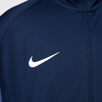 Nike Paris Saint-Germain Strike Trainingspak Full-Zip 2025-2026 Kids Donkerblauw Wit