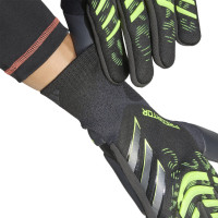 adidas Predator Pro Keepershandschoenen Zwart Donkergrijs Neongeel