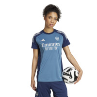 adidas Arsenal Maillot d'Entraînement 2025-2026 Femmes Bleu Bleu Foncé Blanc