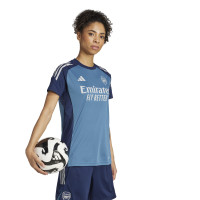 adidas Arsenal Maillot d'Entraînement 2025-2026 Femmes Bleu Bleu Foncé Blanc