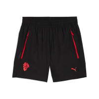 PUMA AC Milan Pumatech Zomerset 2025-2026 Donkergrijs Zwart Rood