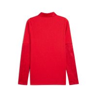 PUMA AC Milan Trainingspak 1/4-Zip 2025-2026 Rood Zwart Wit