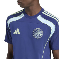 adidas Ajax Urban Purist T-Shirt 2025-2026 Donkerblauw Lichtblauw Groen
