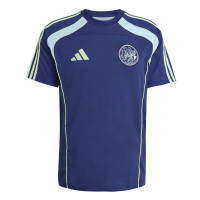 adidas Ajax Urban Purist T-Shirt 2025-2026 Donkerblauw Lichtblauw Groen