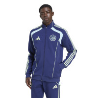 adidas Ajax Urban Purist Trainingspak Full-Zip 2025-2026 Donkerblauw Lichtblauw Groen