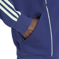 adidas Ajax Urban Purist Trainingspak Full-Zip 2025-2026 Donkerblauw Lichtblauw Groen