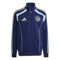 adidas Ajax Urban Purist Trainingspak Full-Zip 2025-2026 Donkerblauw Lichtblauw Groen