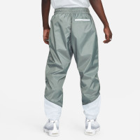 Survêtement tissé à glissière intégrale Nike Sportswear Windrunner gris blanc noir