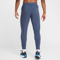 Survêtement tissé à fermeture éclair Nike Stride Repel, bleu foncé, argent