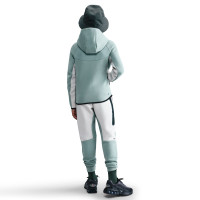 Nike Sportswear Tech Fleece Gilet Enfants Gris-Vert Blanc Noir