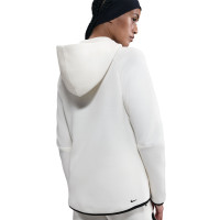 Nike Sportswear Tech Fleece Vest Dames Gebroken Wit Zwart