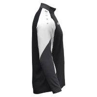 JAKO Dynamic Haut d'Entraînement 1/4-Zip Enfants Noir Blanc Gris