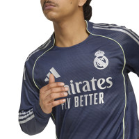 adidas Real Madrid Maillot Extérieur Manches Longues Authentic 2025-2026