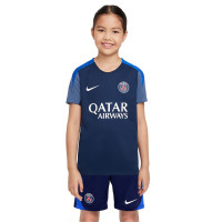 Nike Paris Saint-Germain Strike Trainingsset 2025-2026 Kids Donkerblauw Blauw Wit