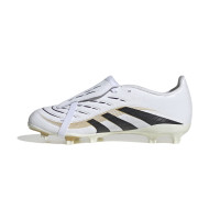 adidas Predator League FT Gras / Kunstgras Voetbalschoenen (MG) Kids Wit Zwart Goud