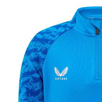Maillot d'entraînement Castore FC Twente 1/4-Zip 2025-2026 pour Enfants, bleu
