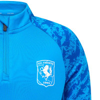 Maillot d'entraînement Castore FC Twente 1/4-Zip 2025-2026 pour Enfants, bleu