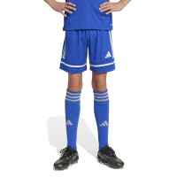 adidas Squadra 25 Short de Football Enfants Bleu Blanc