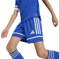 adidas Squadra 25 Short de Football Enfants Bleu Blanc