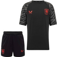 Kit d'entraînement Castore FC Twente 2025-2026 pour Enfants, noir