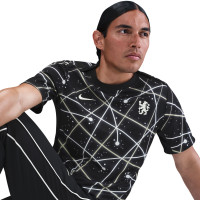 Nike Chelsea Pre-Match Trainingsshirt 2025-2026 Noir Blanc