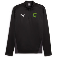 Cercle Brugge Academie Trainingstrui 1/4-Zip Zwart Wit Staff