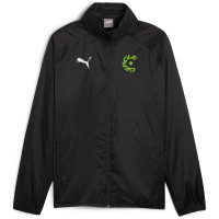 Cercle Brugge Academie Regenjack Zwart Wit Staff