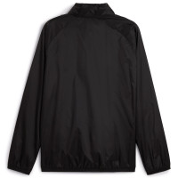 Cercle Brugge Academie Regenjack Zwart Wit Staff