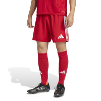 Short de football adidas Tastigo 25 rouge et blanc