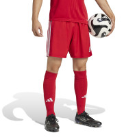 Short de football adidas Tastigo 25 rouge et blanc