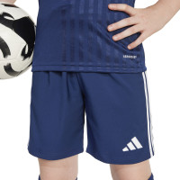 Short de football adidas Tastigo 25 pour Enfants, bleu foncé et blanc