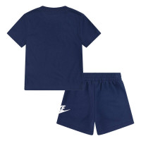 Nike Club Ensemble d'Été Tout-Petits Bleu Foncé Blanc