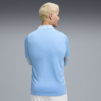 PUMA Manchester City Trainingstrui 1/4-Zip 2025-2026 Lichtblauw Wit