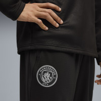 PUMA Manchester City Trainingsbroek 2025-2026 Zwart Zilver