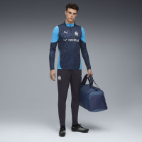 PUMA Olympique Marseille Trainingsbroek 2025-2026 Donkerblauw Wit