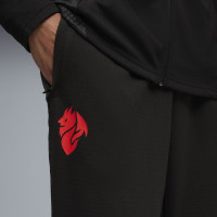 PUMA AC Milan Trainingspak 1/4-Zip 2025-2026 Rood Zwart Wit