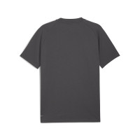 PUMA AC Milan Pumatech T-Shirt Pocket 2025-2026 Gris Rouge Noir