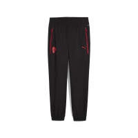 PUMA AC Milan Pumatech Pantalon d'Entraînement Woven 2025-2026 Noir Rouge