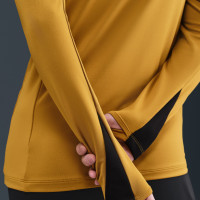 Nike Pays-Bas Lionnes Strike Survêtement 1/4 Zip 2025-2027 Femmes Bronze Noir Blanc