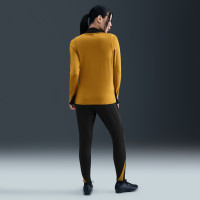 Nike Pays-Bas Lionnes Strike Survêtement 1/4 Zip 2025-2027 Femmes Bronze Noir Blanc