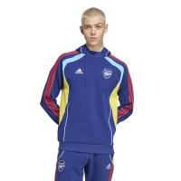 adidas Arsenal Urban Purist Sweat à Capuche 2025-2026 Bleu Foncé Rouge Jaune Blanc