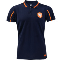 KNVB Logo Polo Blauw