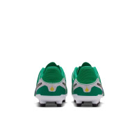 Nike Tiempo Legend 10 Academy Gazon Naturel Gazon Artificiel Chaussures de Foot (MG) Enfants Vert Blanc Bleu
