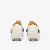 Nike Phantom 6 Low Elite IJzeren-Nop Voetbalschoenen (SG) Pro Player Wit Blauw Geel