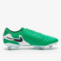 Nike Tiempo Legend 10 Elite IJzeren-Nop Voetbalschoenen (SG) Pro Player Groen Wit Blauw