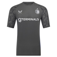 Castore Feyenoord Trainingsset 2025-2026 Donkergrijs Wit