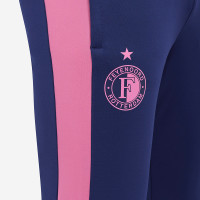 Castore Feyenoord Survêtement 1/4-Zip 2025-2026 Bleu Foncé Rose